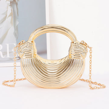 Shiny Gold Mini Purse