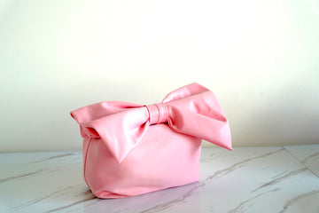 Pretty Pink Bow Clutch