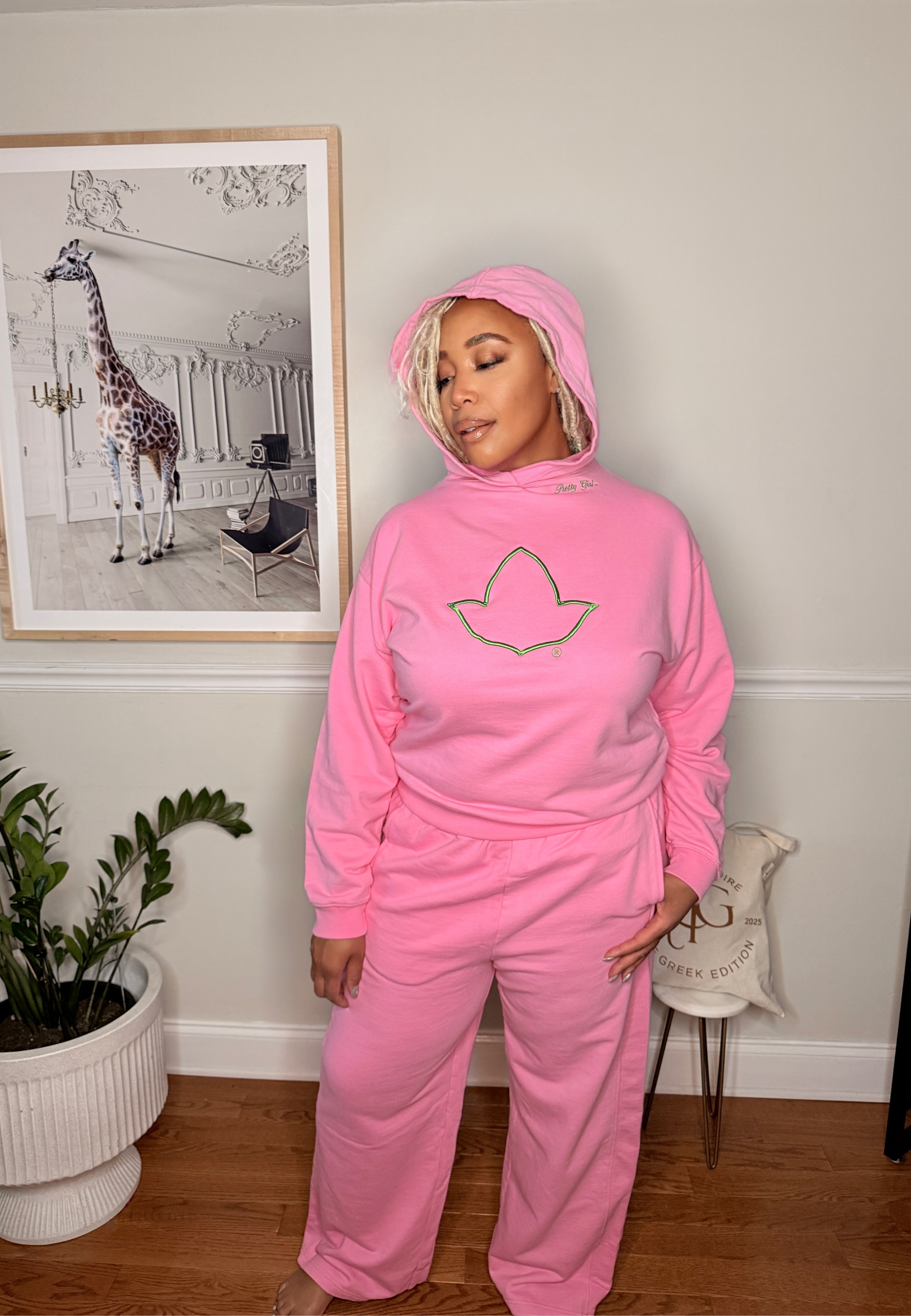 Simply Luxe Pink Ivy® Hoodie