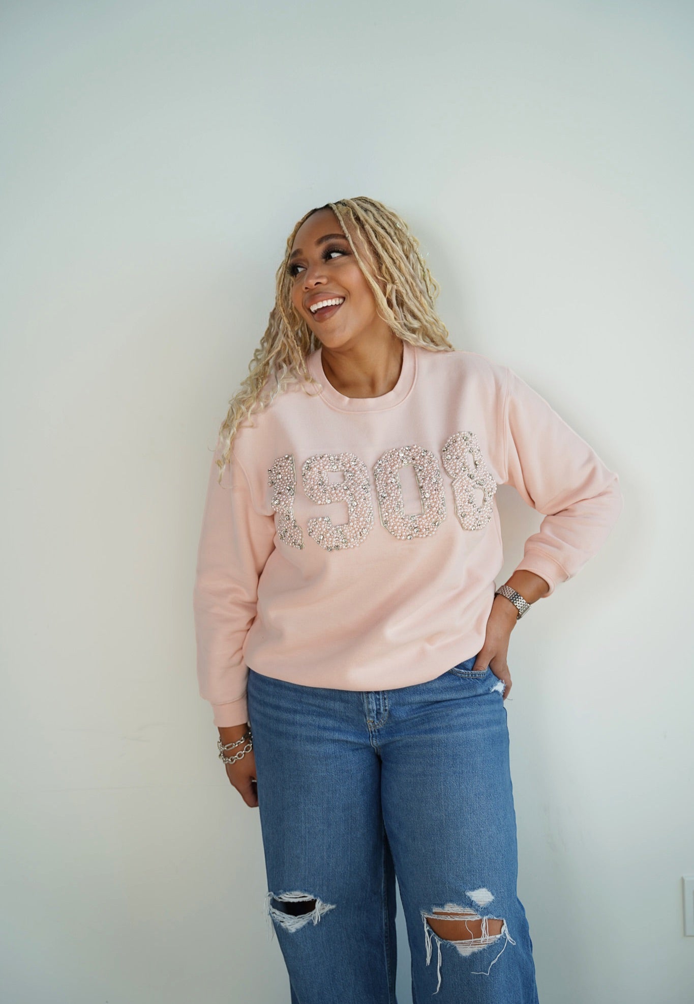 1908® Pink Pearl Sweatshirt
