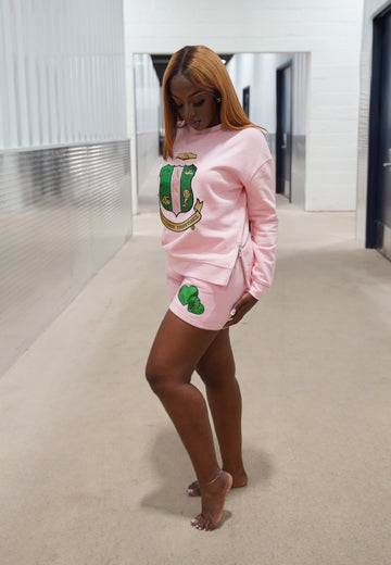 Double Heart Jogger Shorts