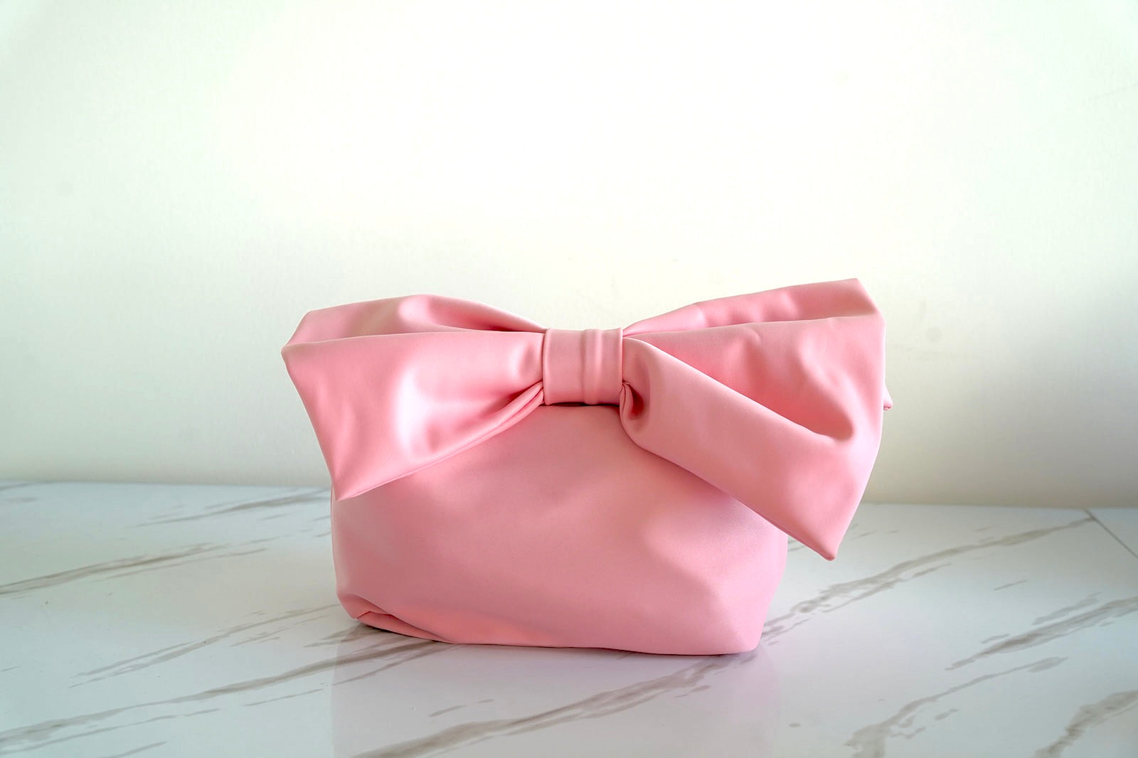 Pretty Pink Bow Clutch