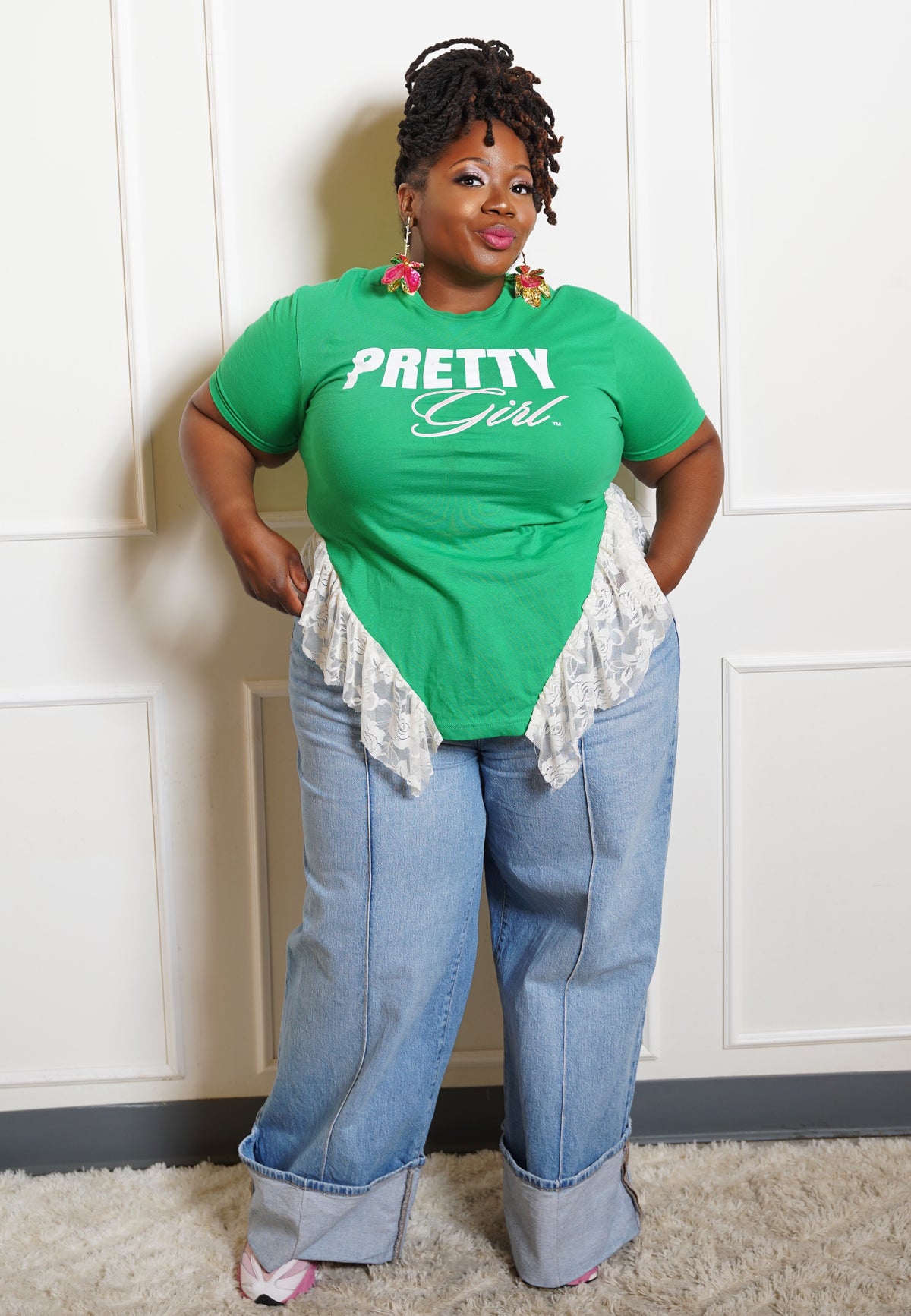Pretty Girl Ruffle Tee