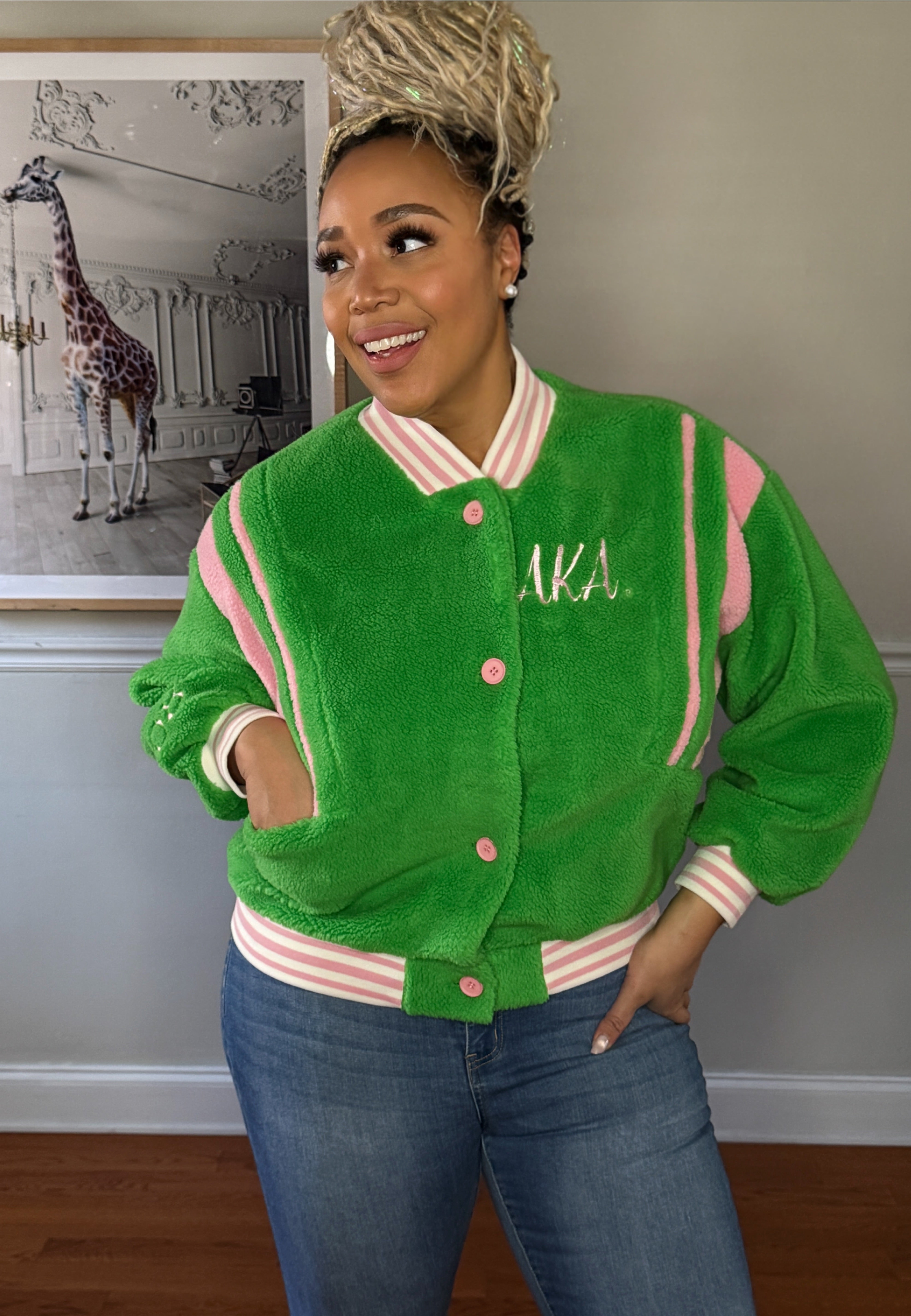 Pretty Cozy Faux Sherpa Bomber