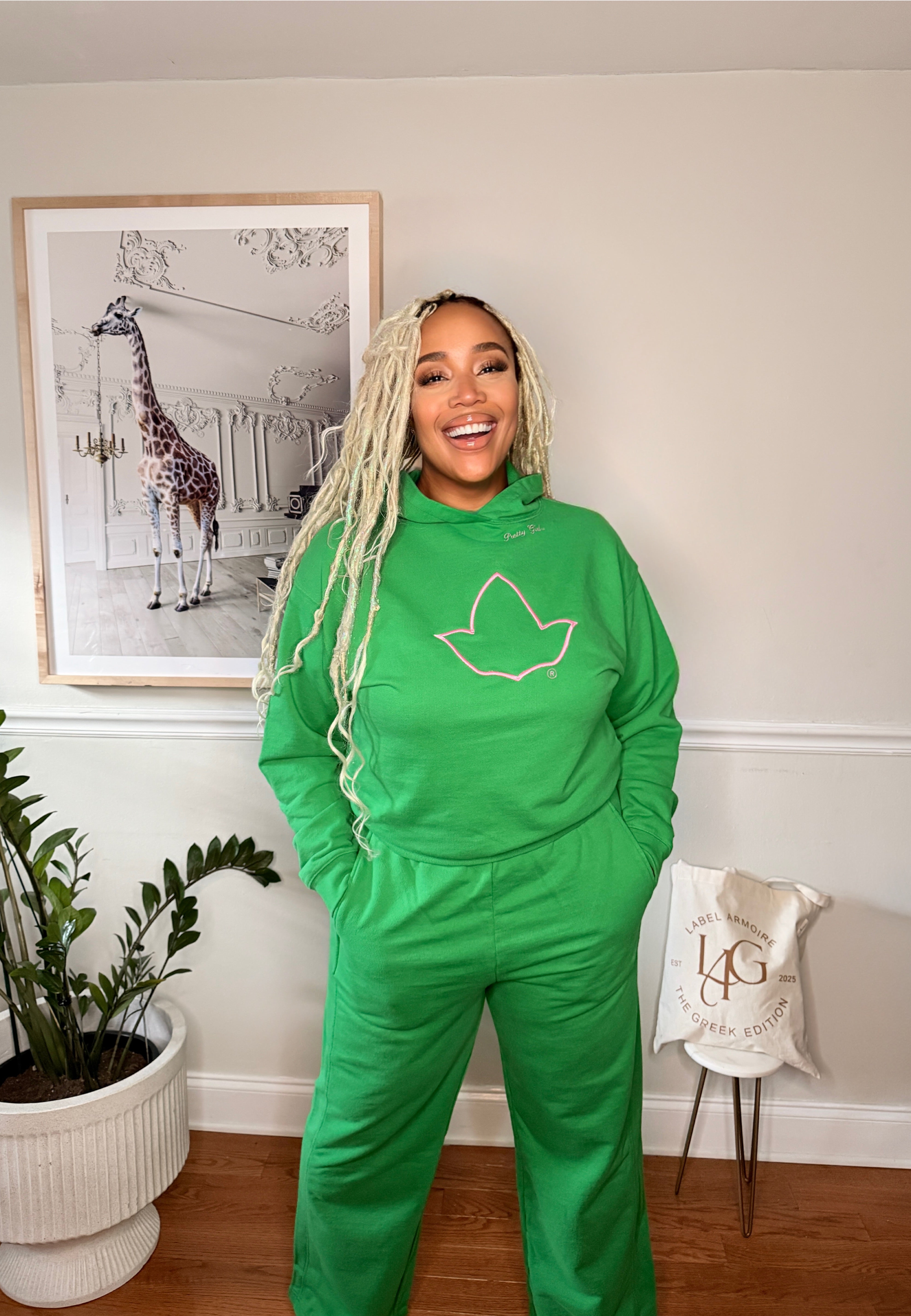 Simply Luxe Green Ivy® Hoodie