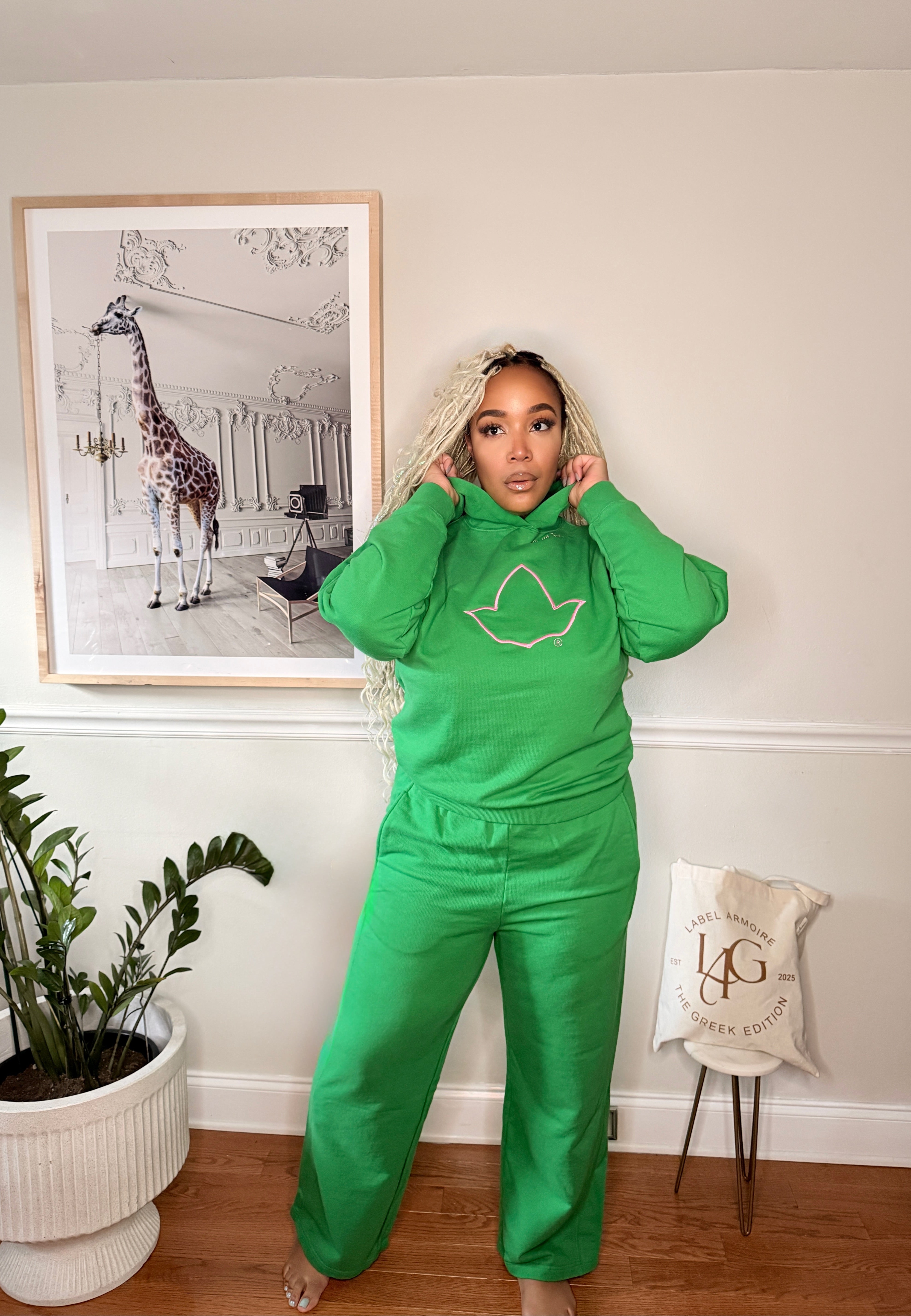 Simply Luxe Green Ivy® Hoodie