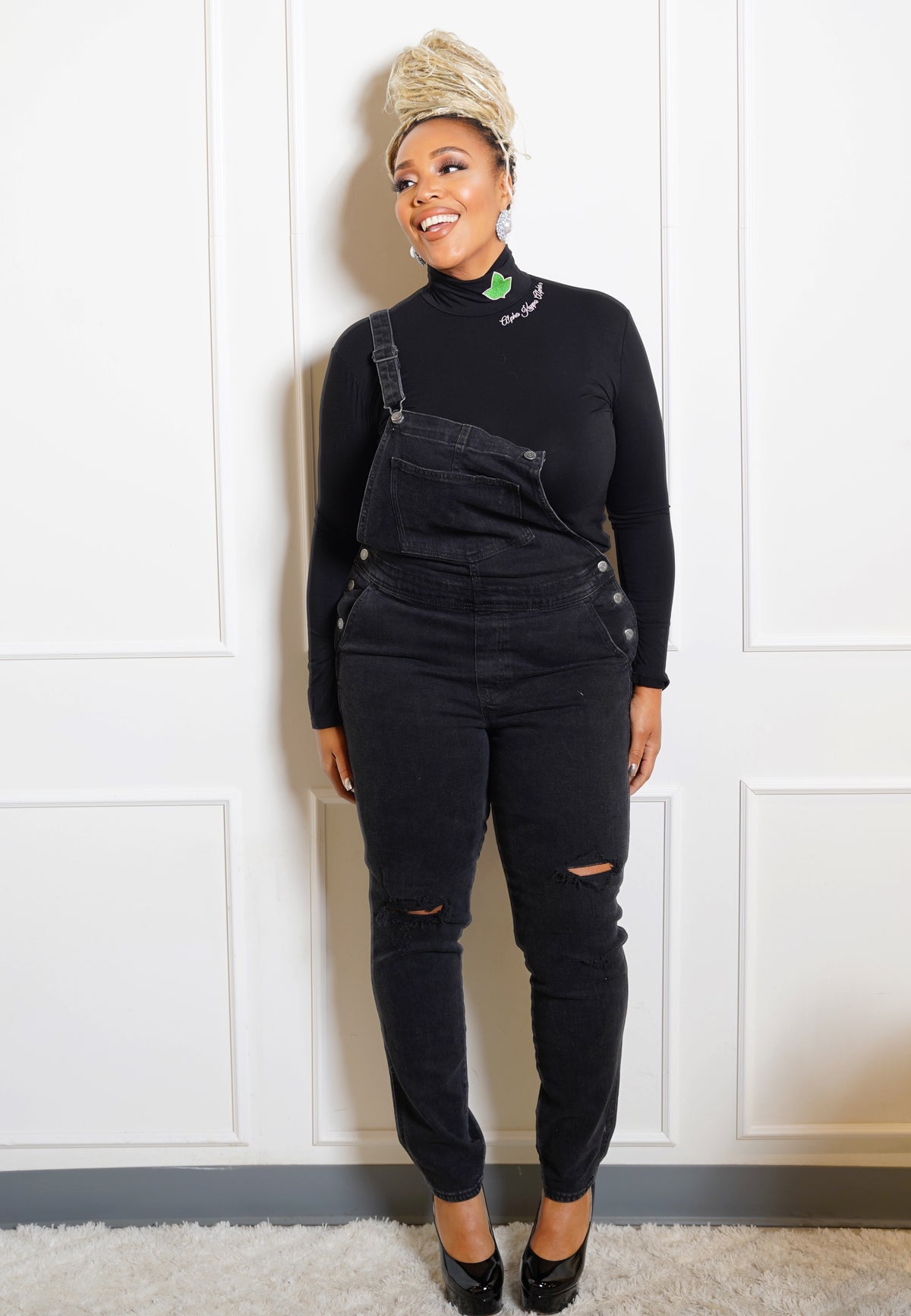 AKA® Ivy Mock Neck Top