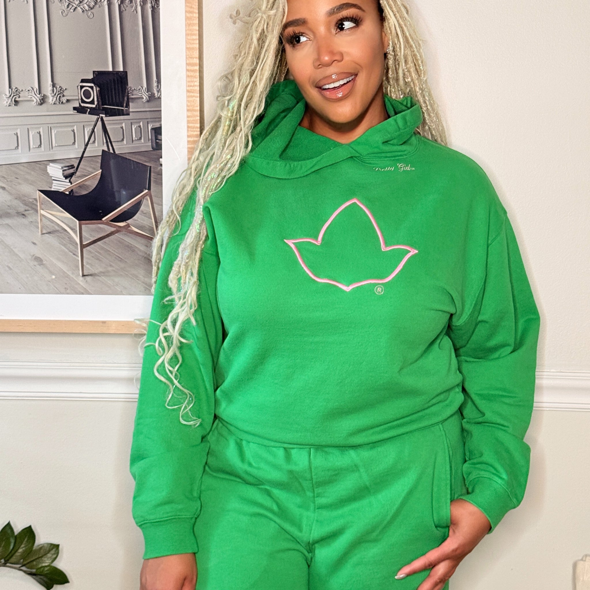 Simply Luxe Green Ivy® Hoodie