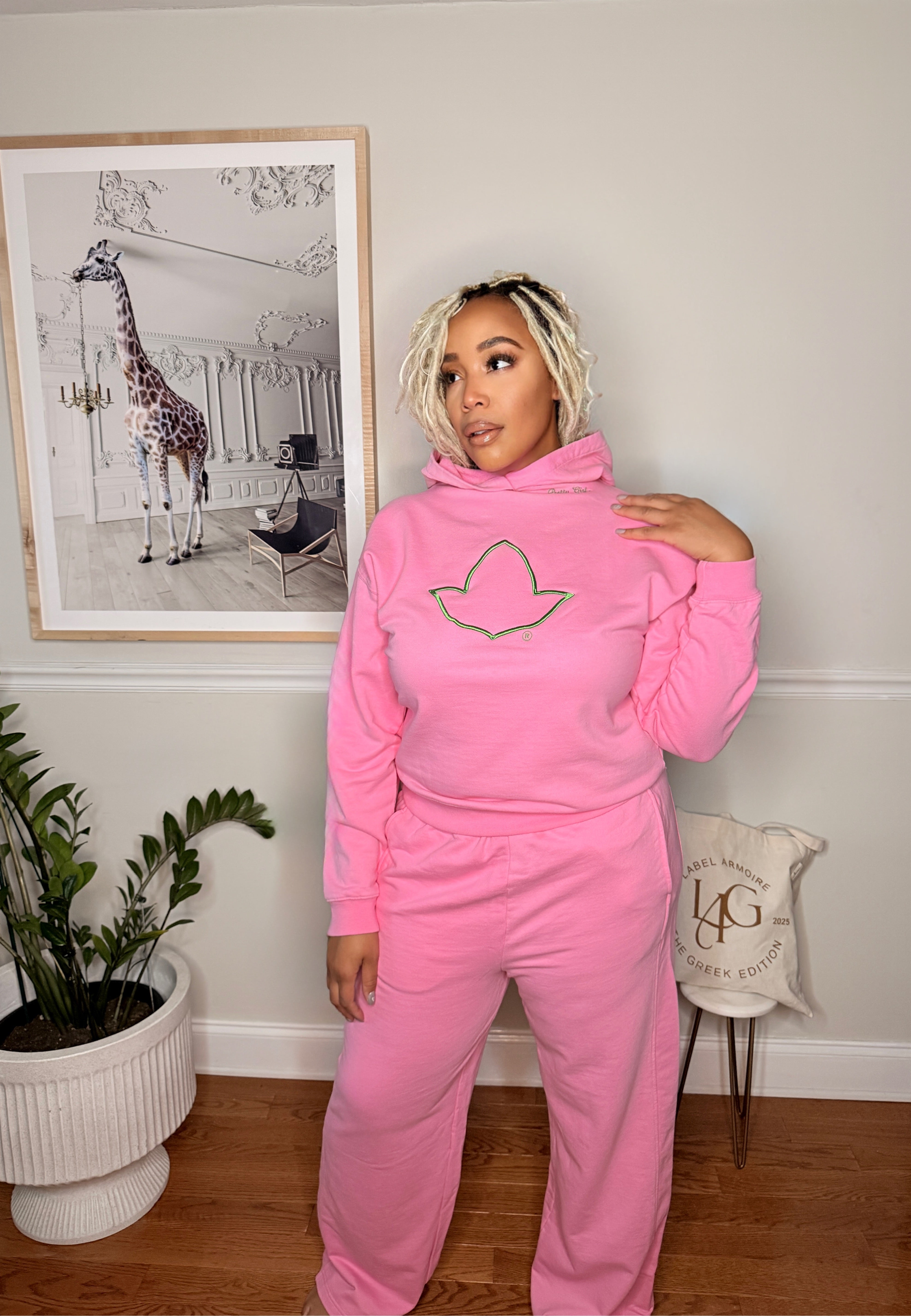 Simply Luxe Pink Ivy® Hoodie