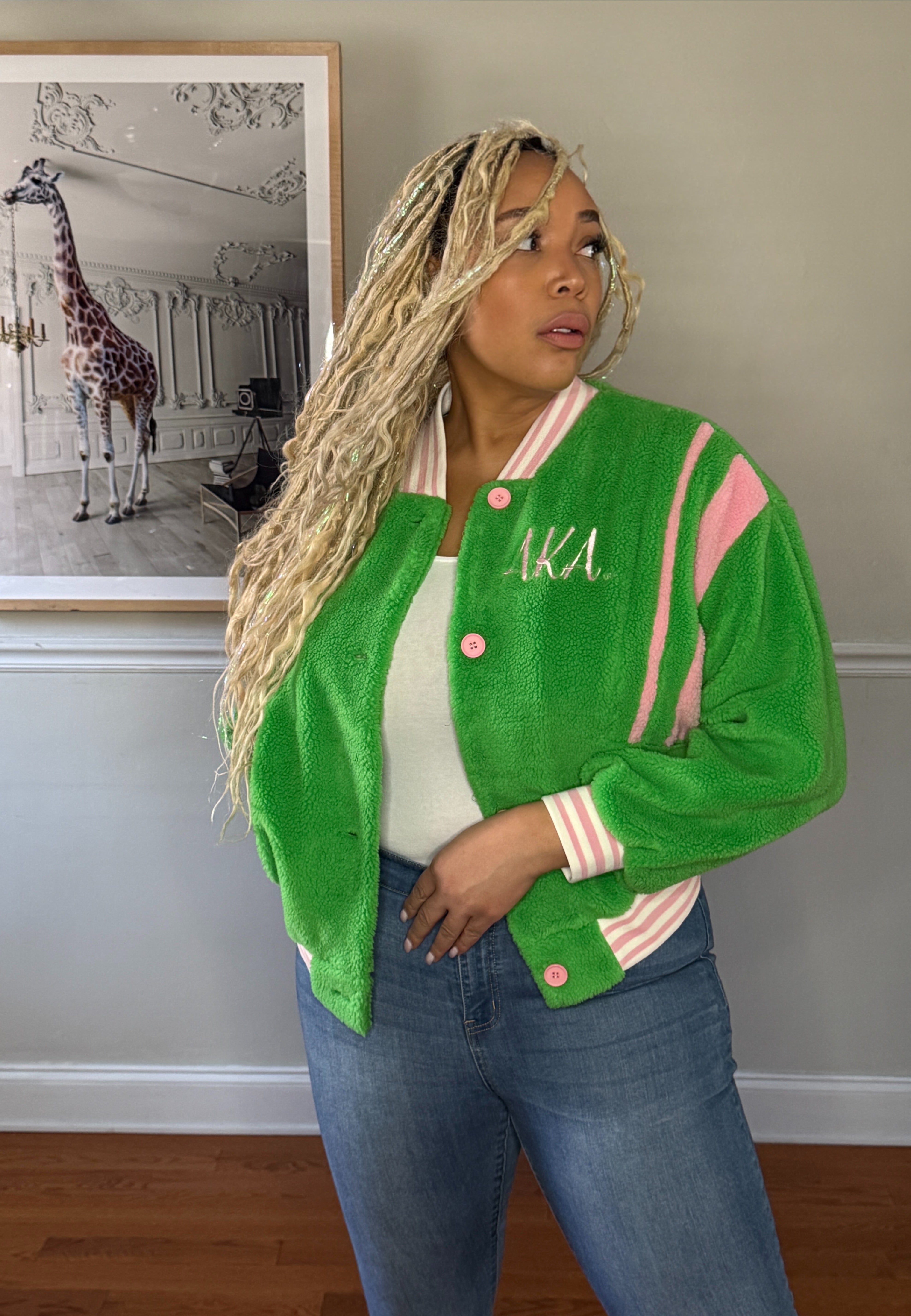 Pretty Cozy Faux Sherpa Bomber