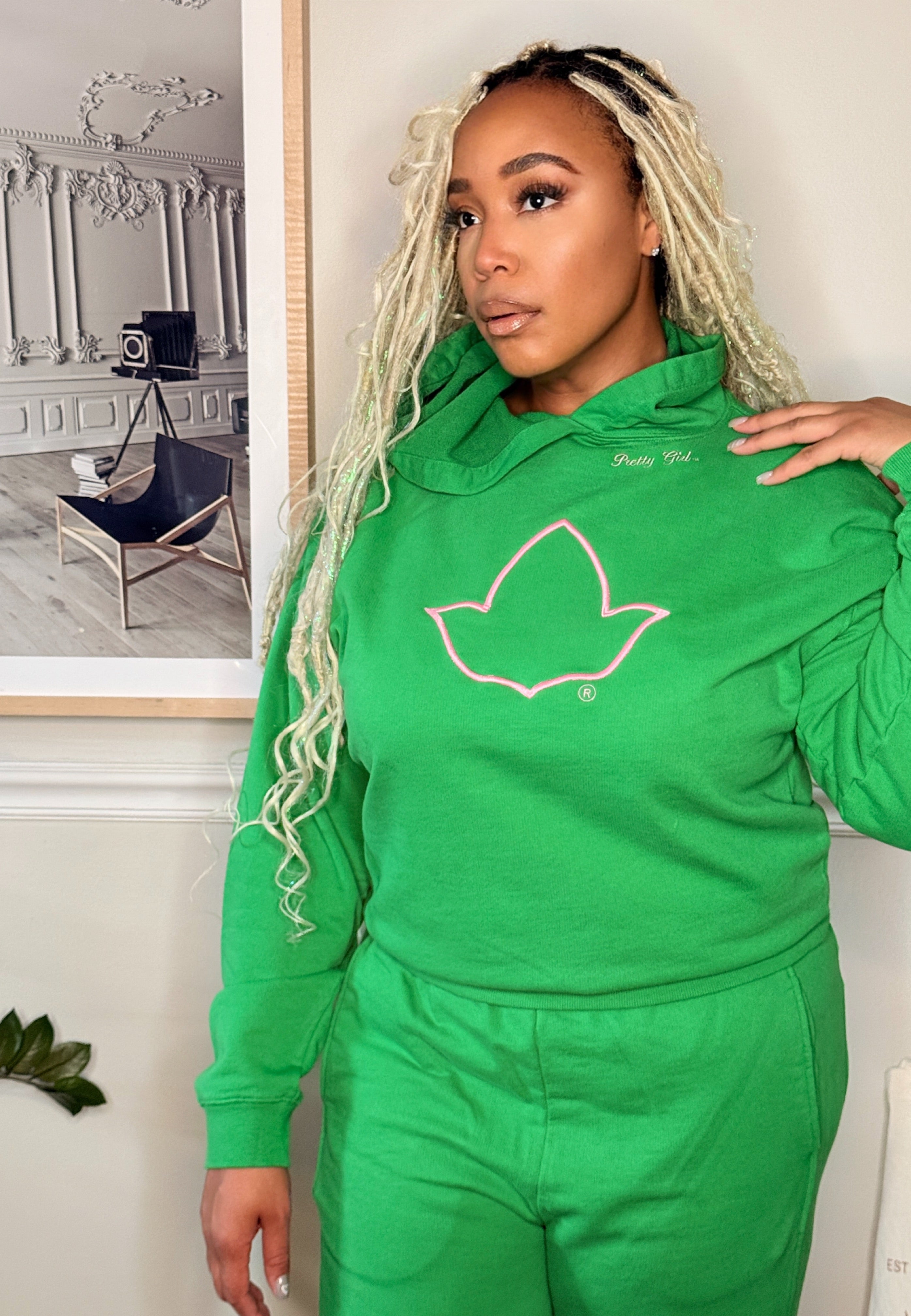 Simply Luxe Green Ivy® Hoodie
