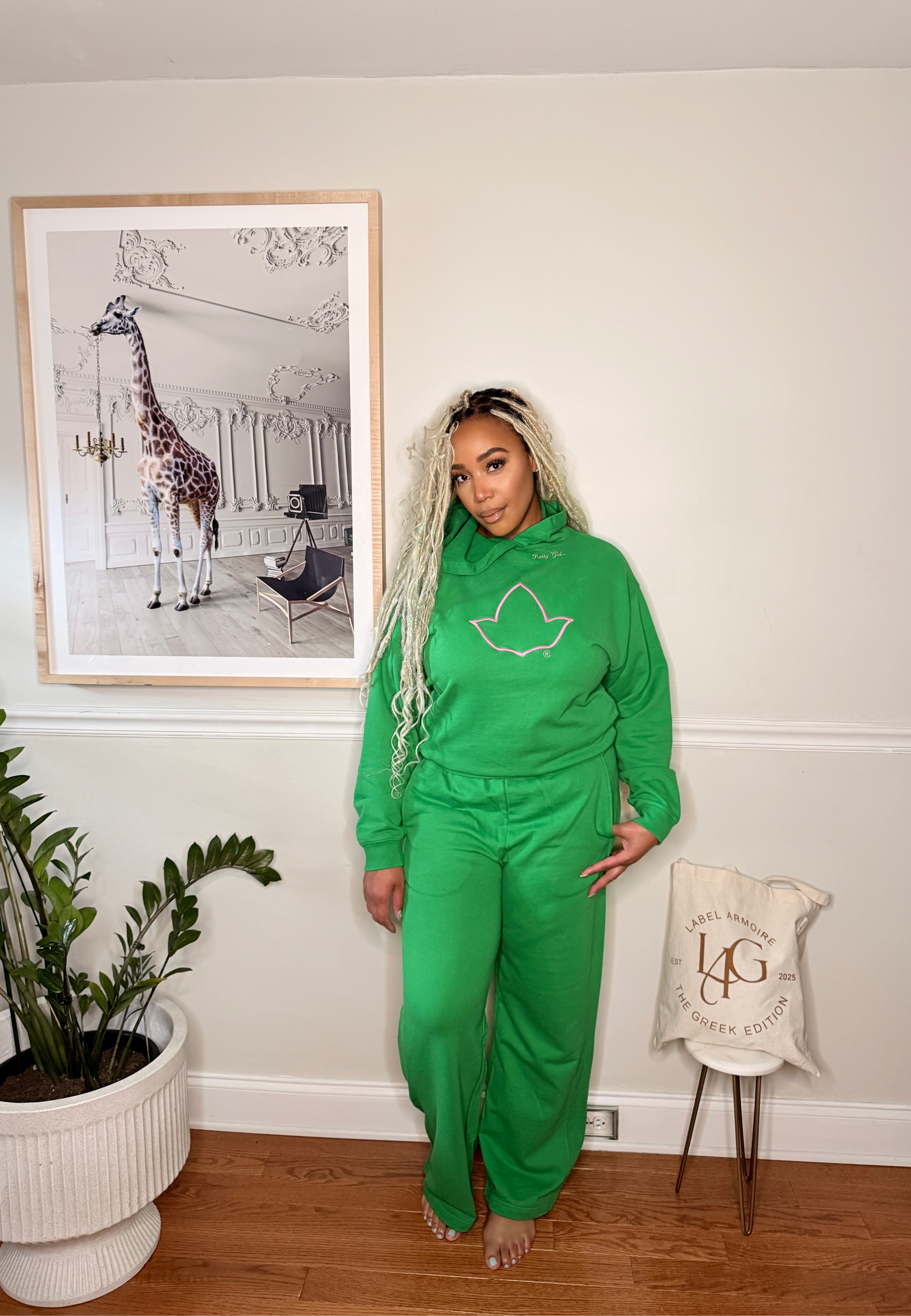 Simply Luxe Green Ivy® Hoodie
