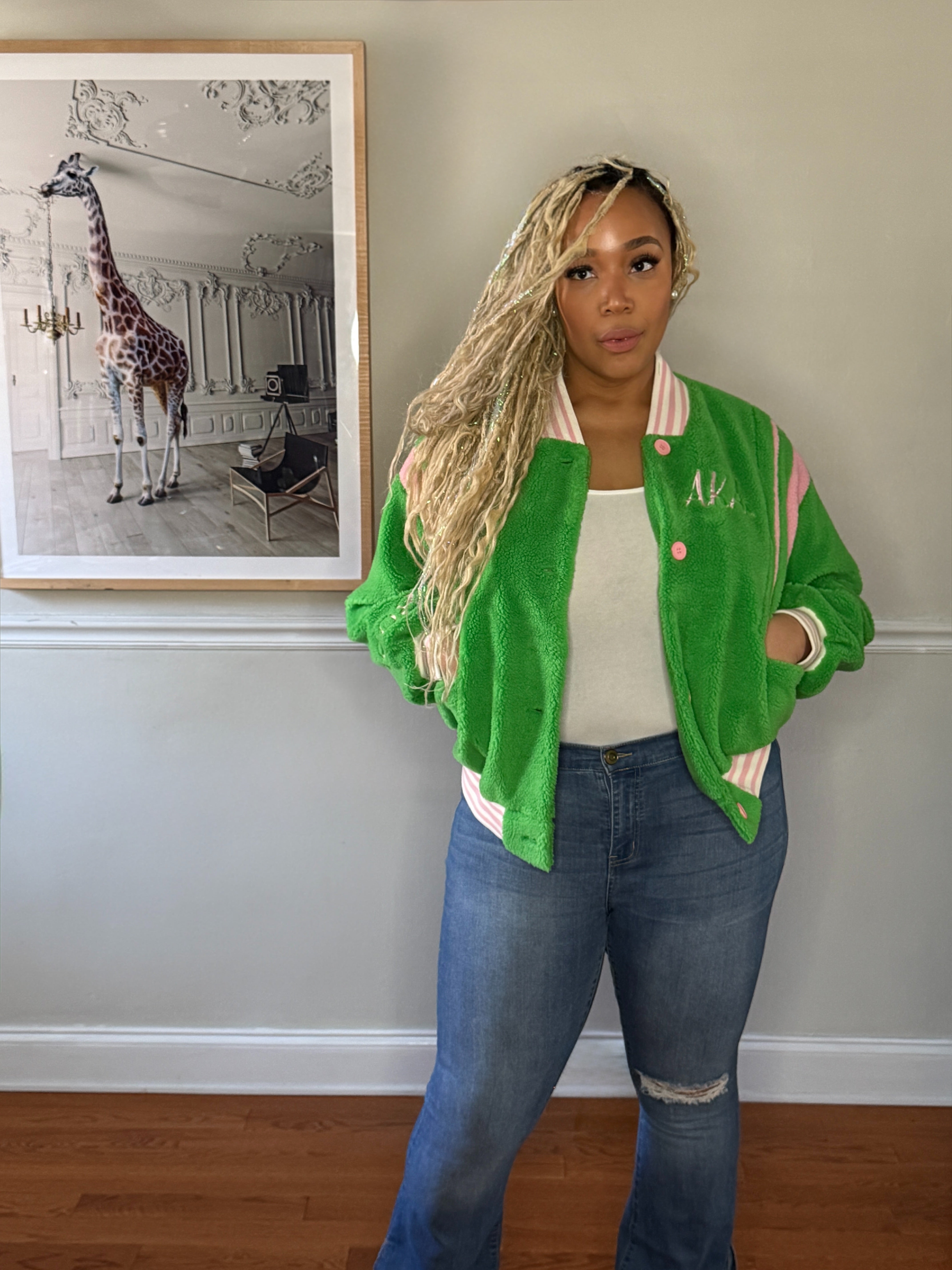 Pretty Cozy Faux Sherpa Bomber