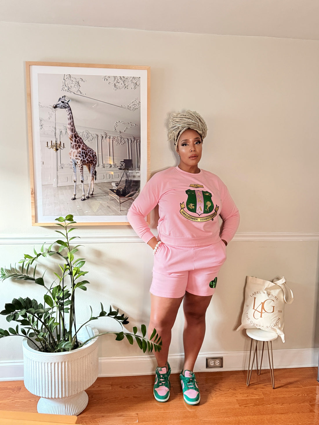 Soft Girl Era Sequin Shield Sweatshirt