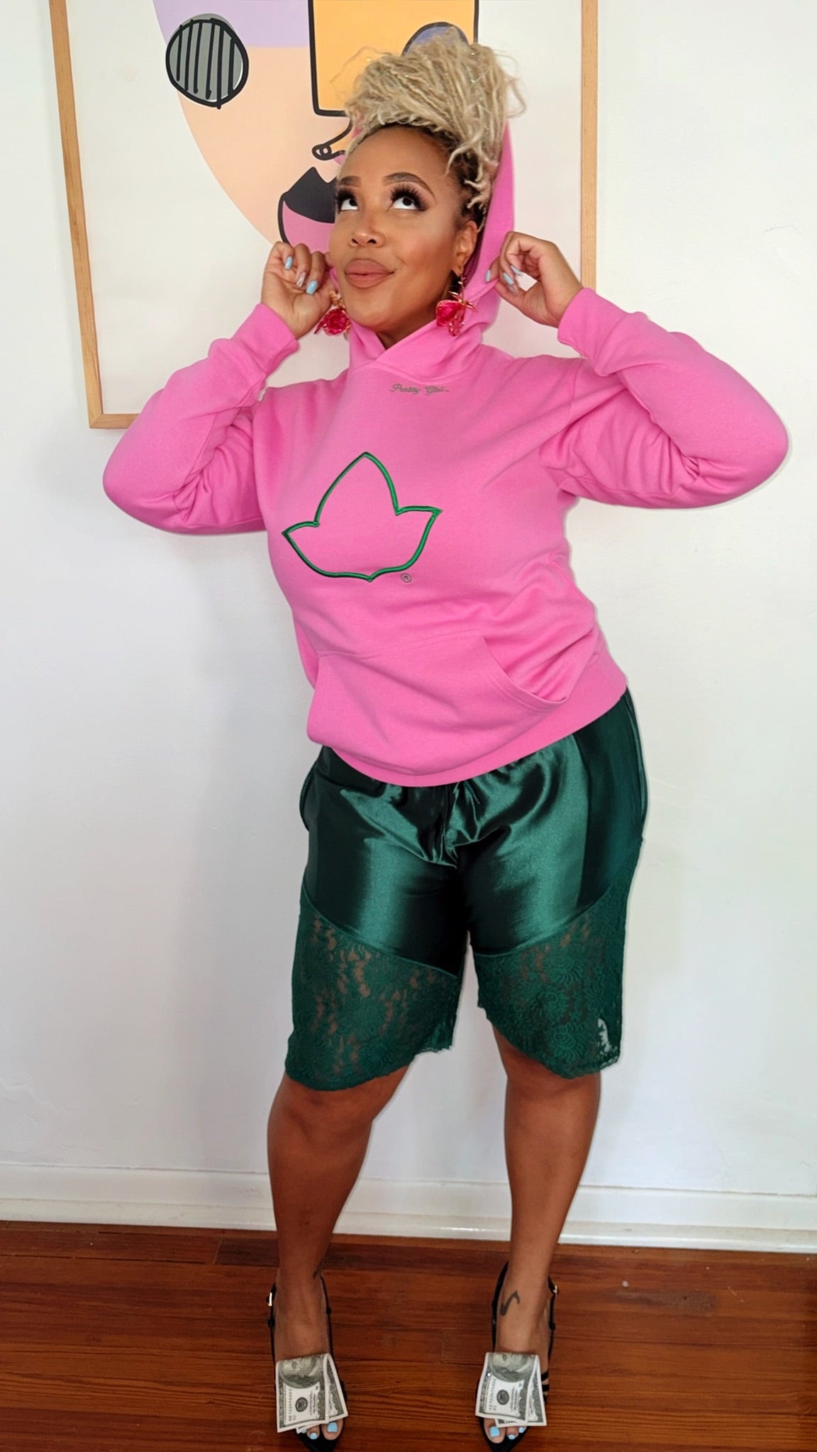 Ivy® Luxe Hot Pink Hoodie