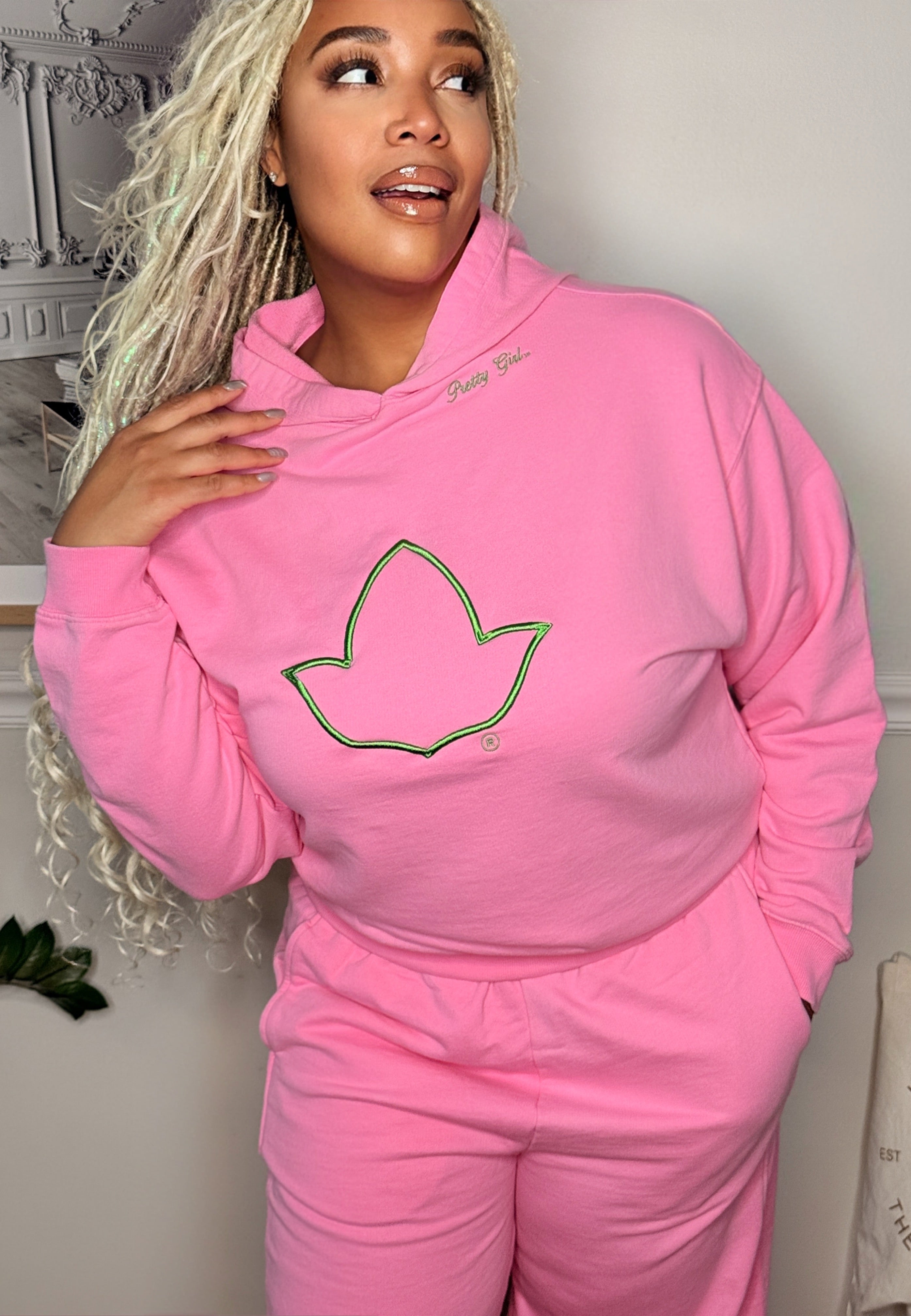 Simply Luxe Pink Ivy® Hoodie