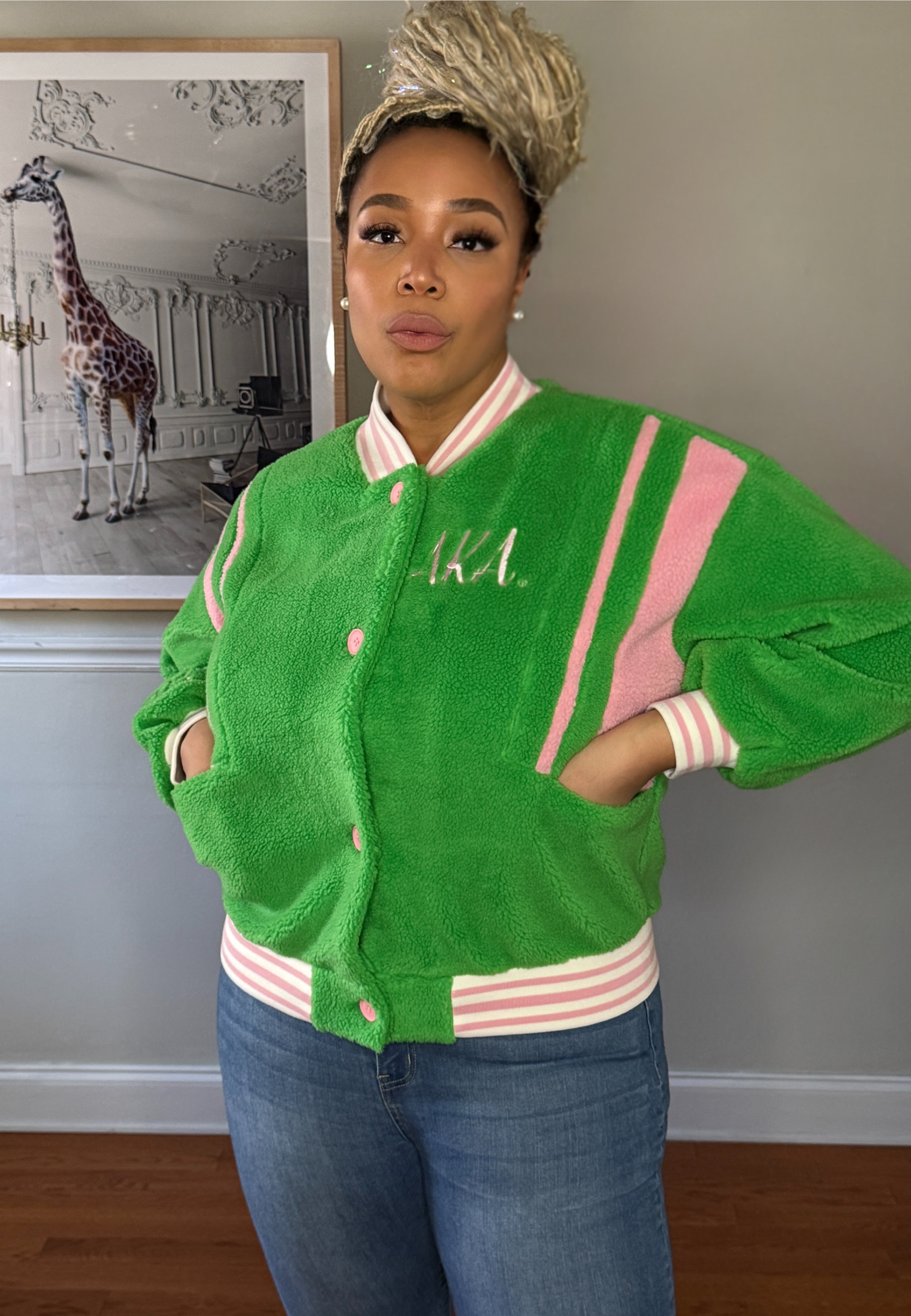 Pretty Cozy Faux Sherpa Bomber