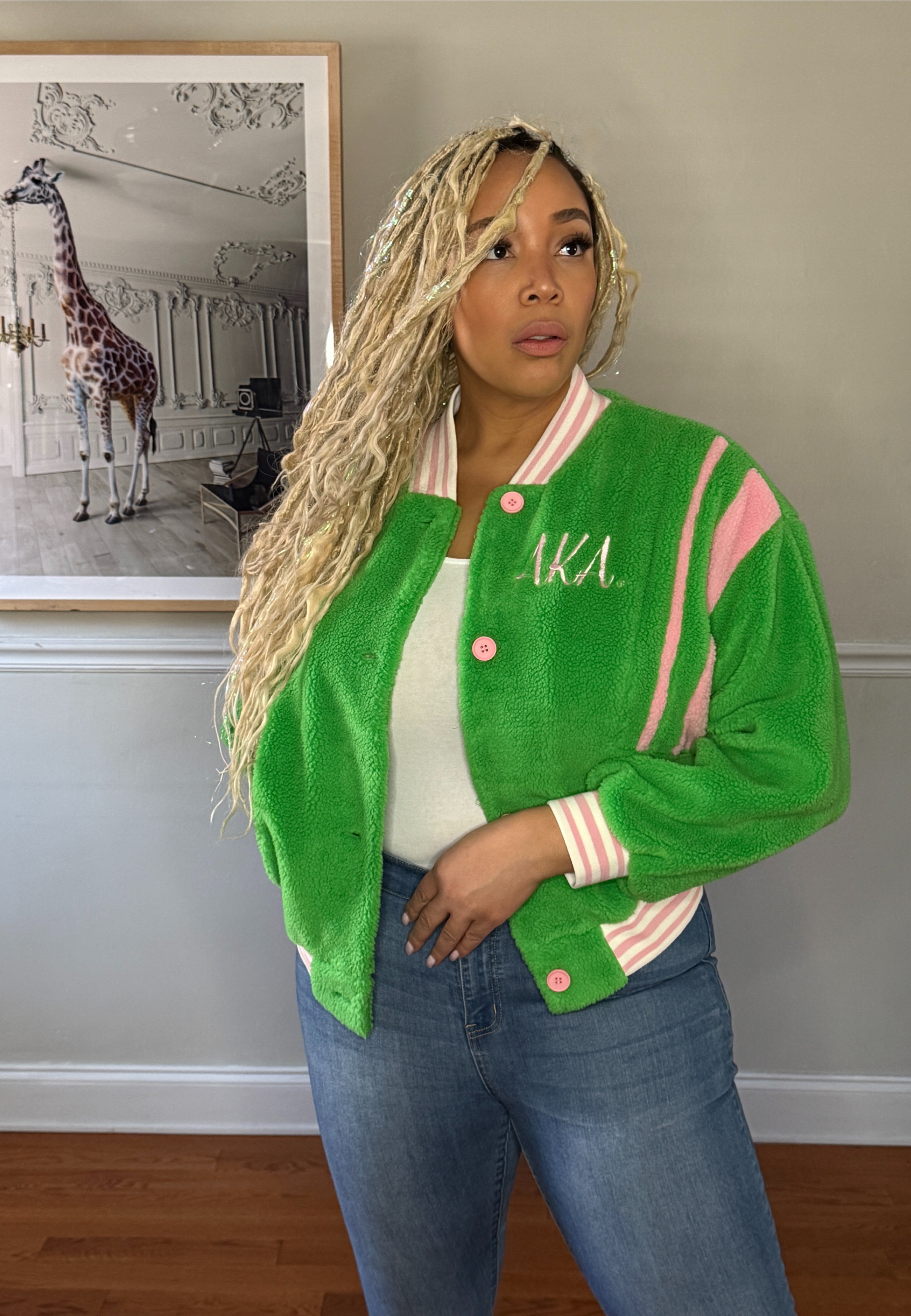 Pretty Cozy Faux Sherpa Bomber