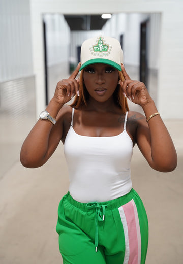 Pearl Ivy Contrast Baseball Cap