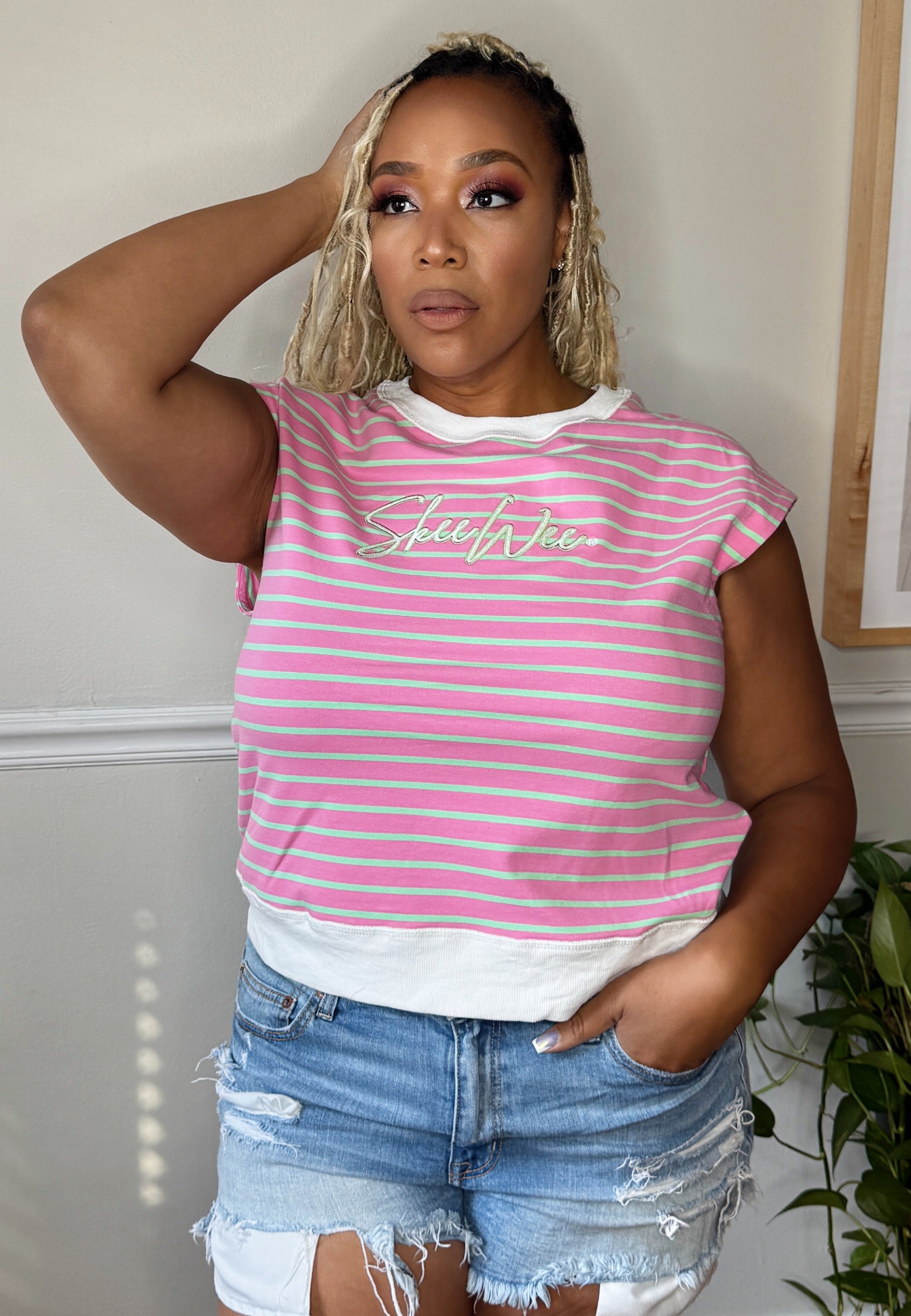 Skee Wee® and Stripe a Pose Tee