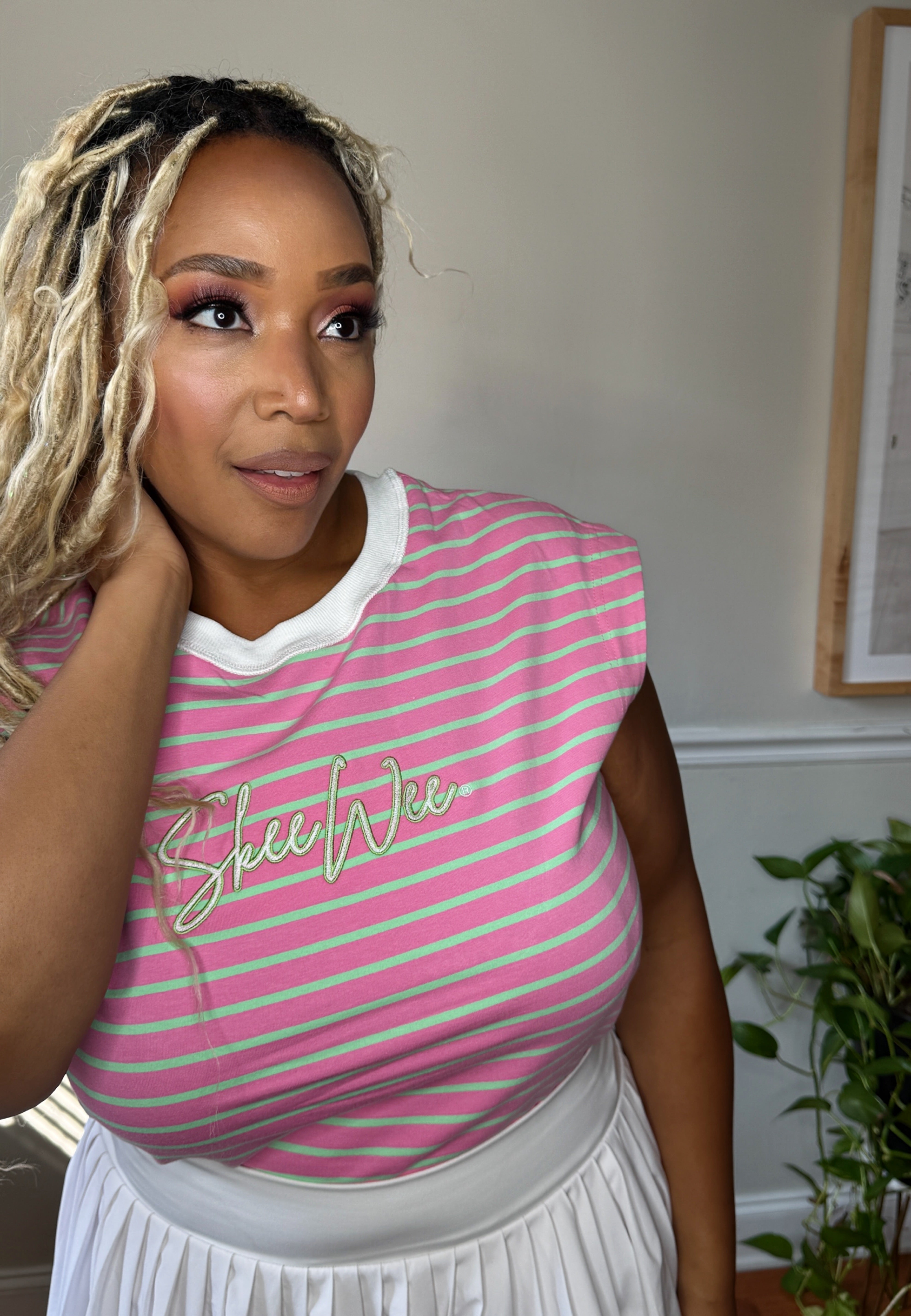Skee Wee® and Stripe a Pose Tee
