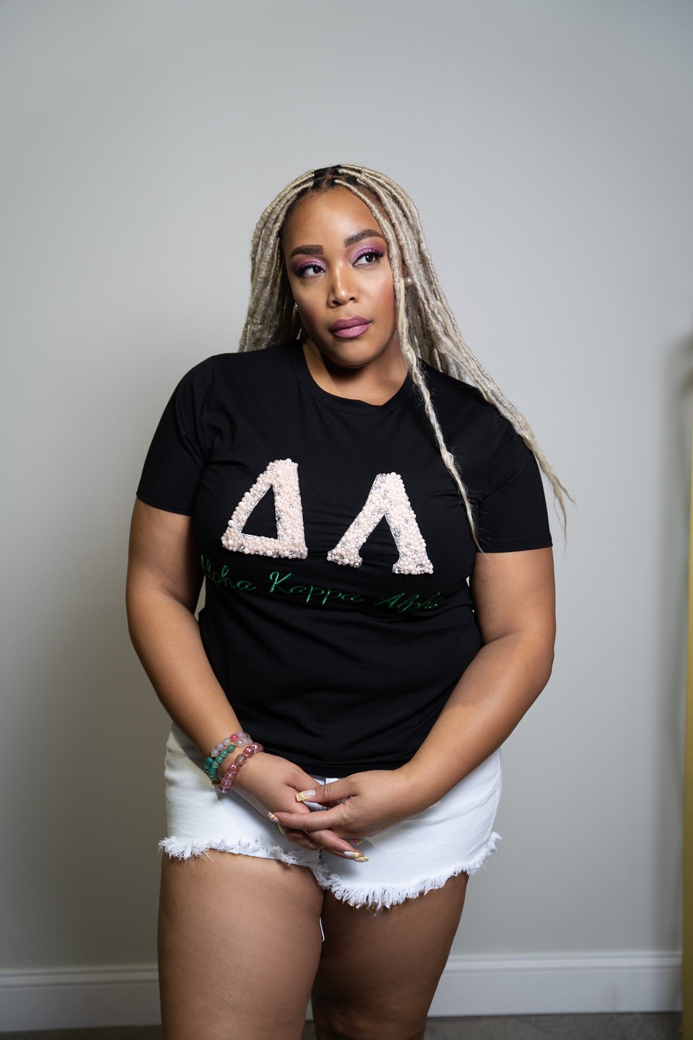 Pretty PEARLfect Custom Chapter Black Tee Shirt