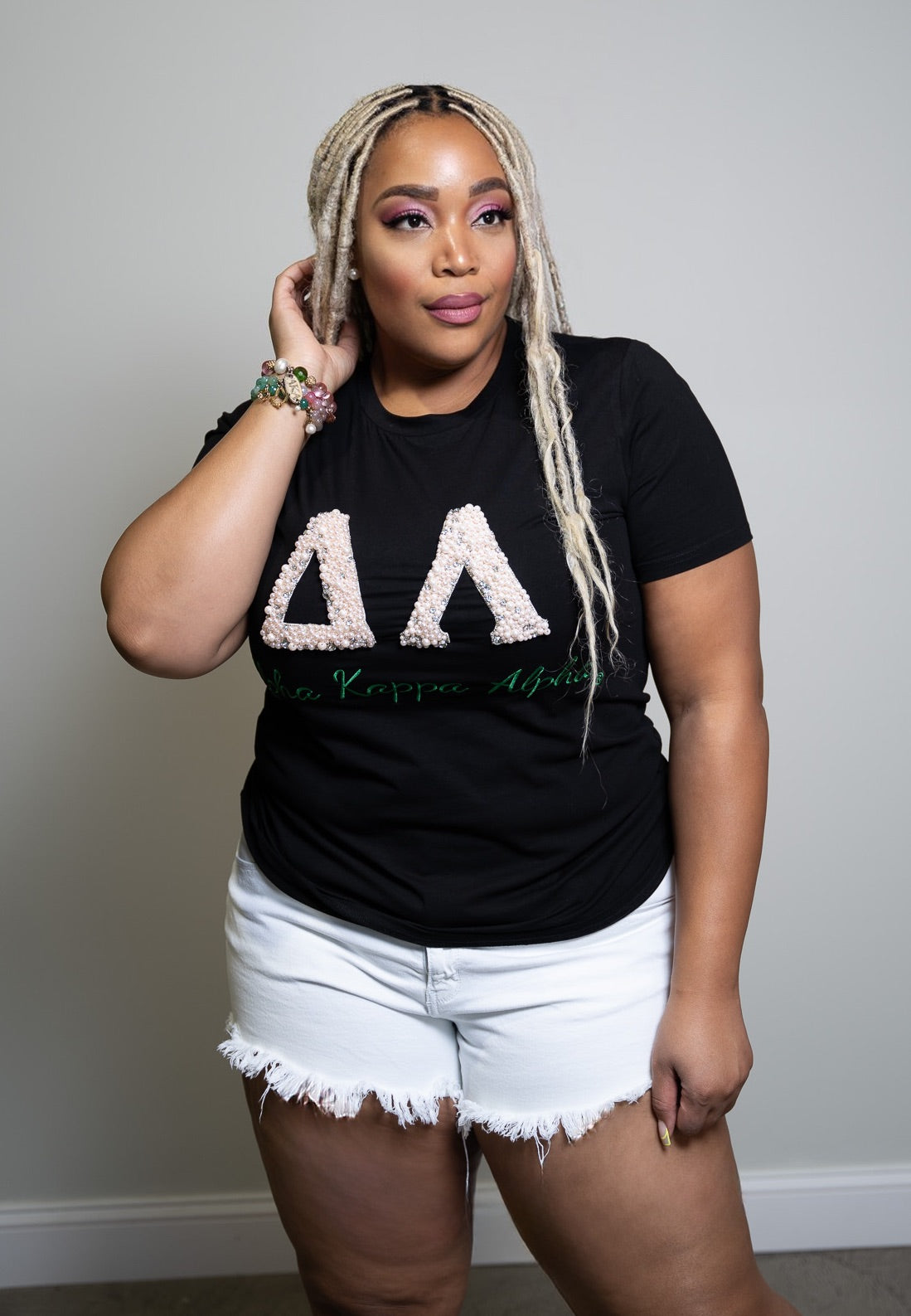 Pretty PEARLfect Custom Chapter Black Tee Shirt