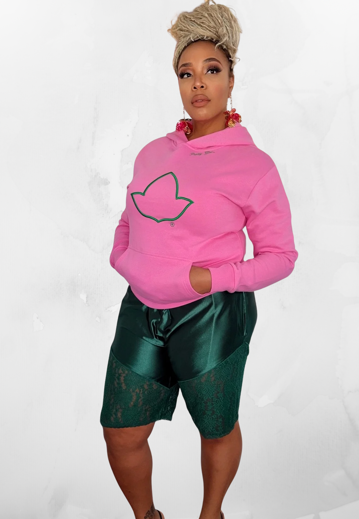 Ivy® Luxe Hot Pink Hoodie