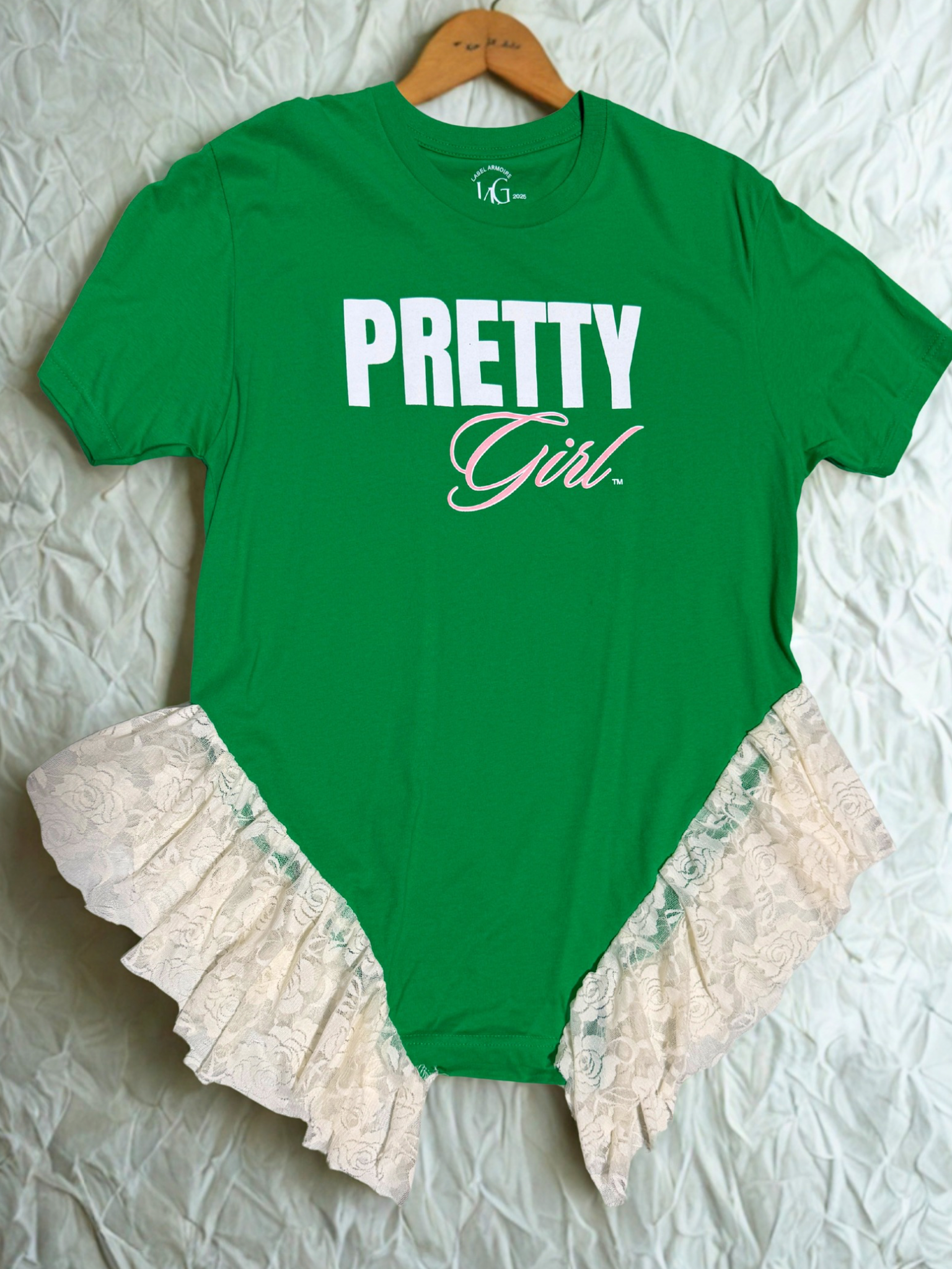 Pretty Girl Ruffle Tee