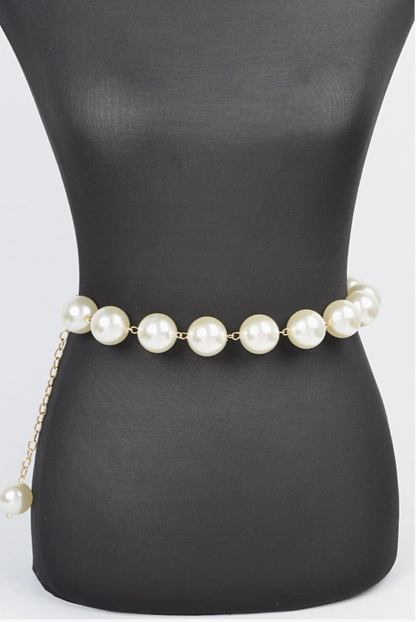 Pearlfect Oversized Chain Belt